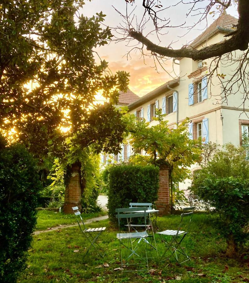 Domaine de Ménerque - petit château avec piscine Lisle-sur-Tarn Esterno foto