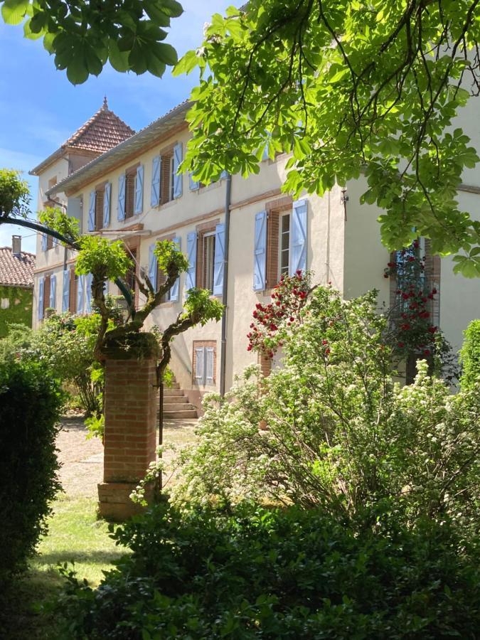 Domaine de Ménerque - petit château avec piscine Lisle-sur-Tarn Esterno foto