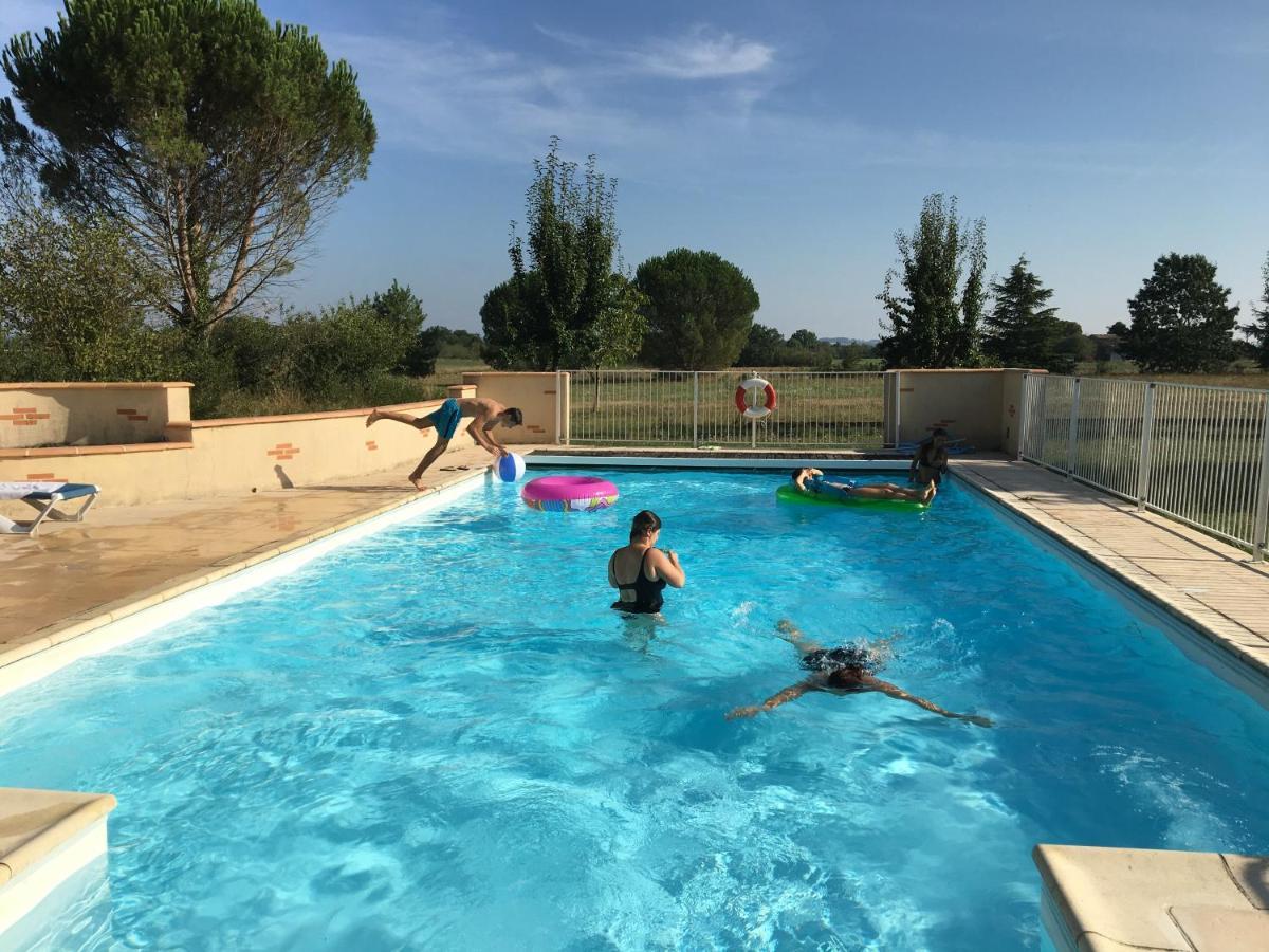 Domaine de Ménerque - petit château avec piscine Lisle-sur-Tarn Esterno foto